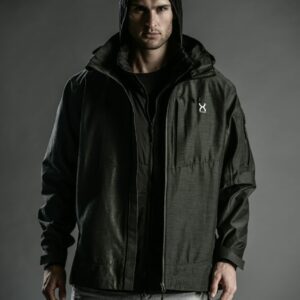 Coupe vent et sweat shirt noir homme