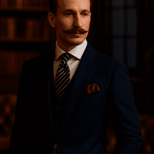 Costume classe homme style " satoriale "